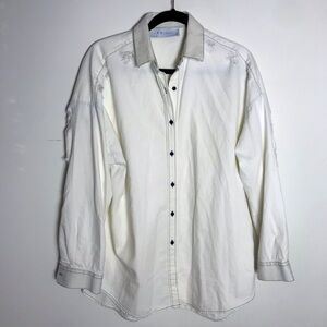Iro Denim shirt Distressed long Sleeves